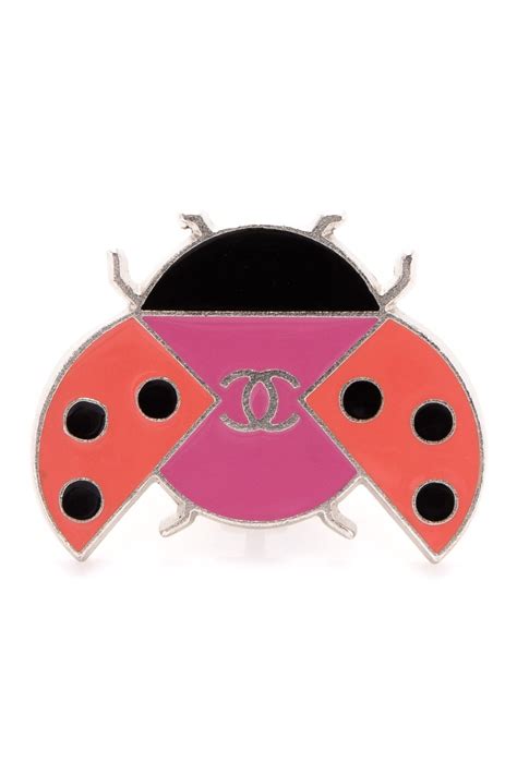 chanel ladybug brooch|Chanel brooches no 5.